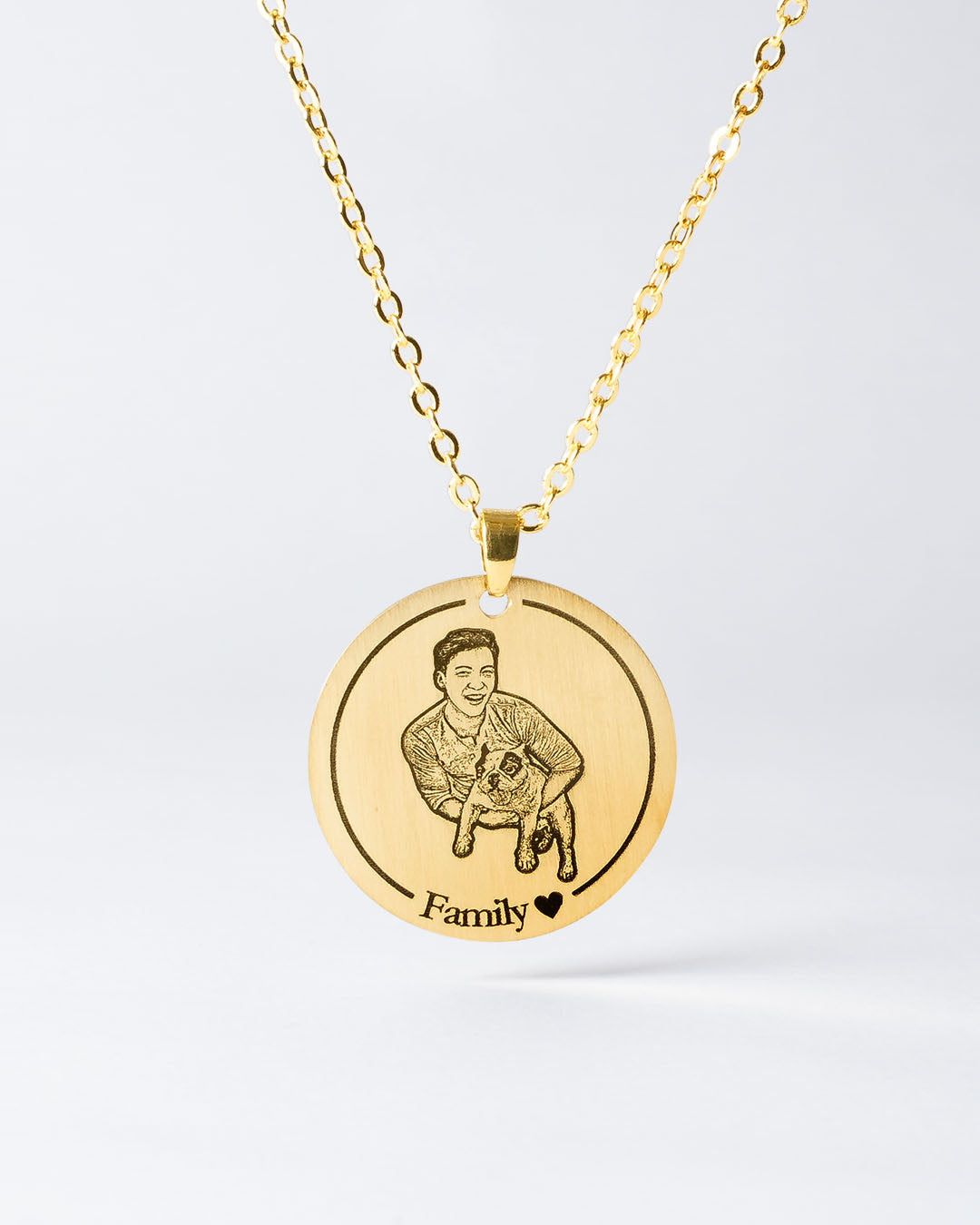 Colar de Medalhão