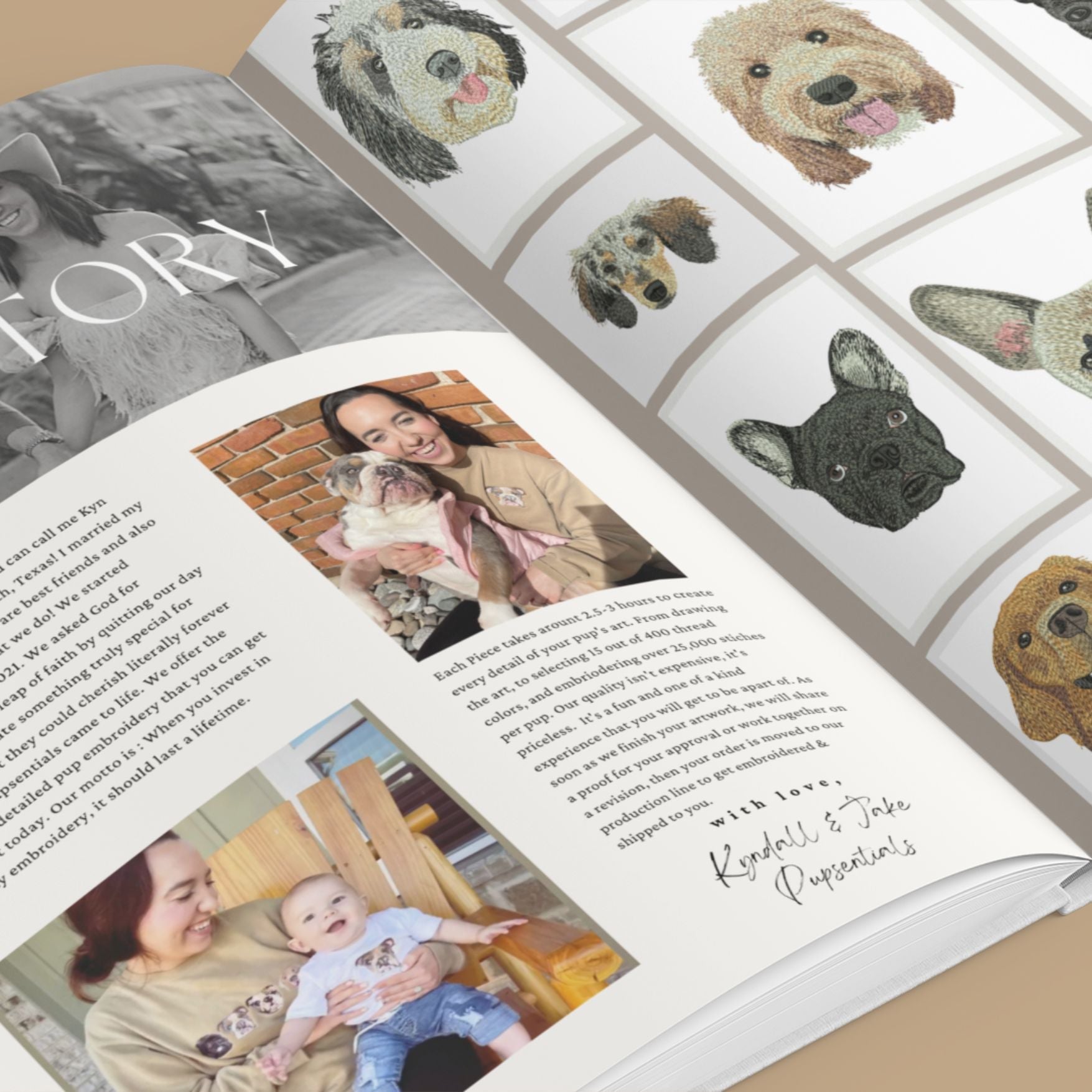 "Eu Realmente Amo Cães v.II" Livro de Mesa de Café