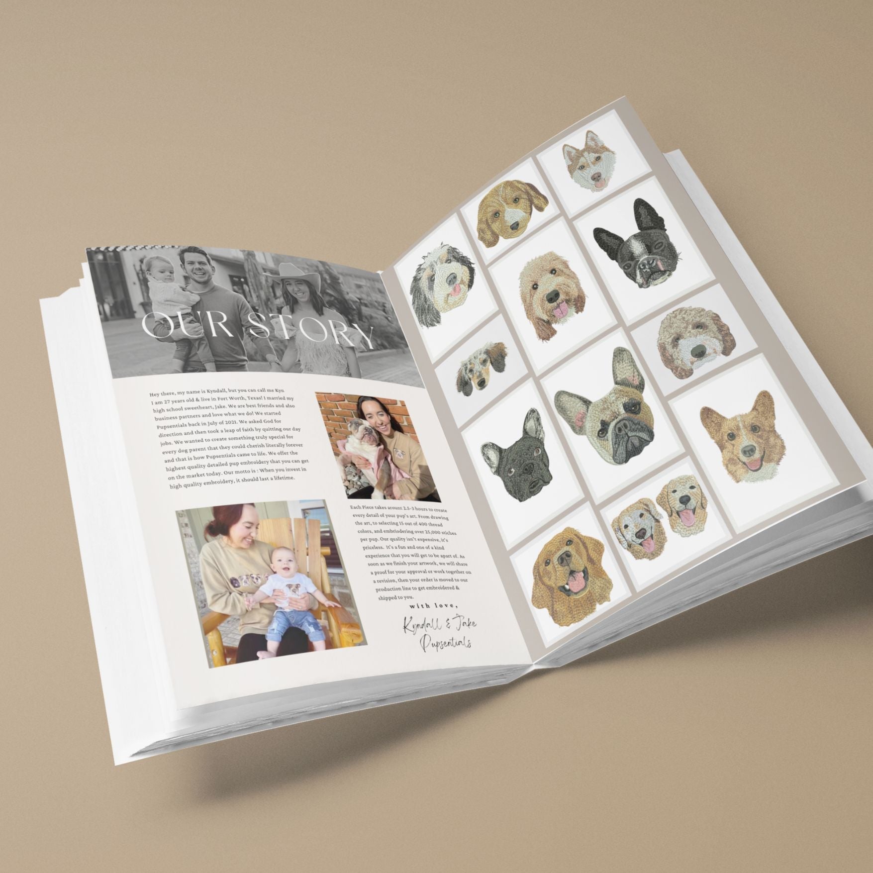 "Eu Realmente Amo Cães v.II" Livro de Mesa de Café