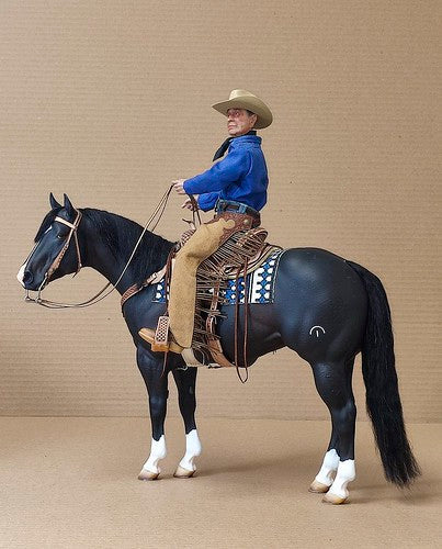 Escultura Cavalo + Personagem