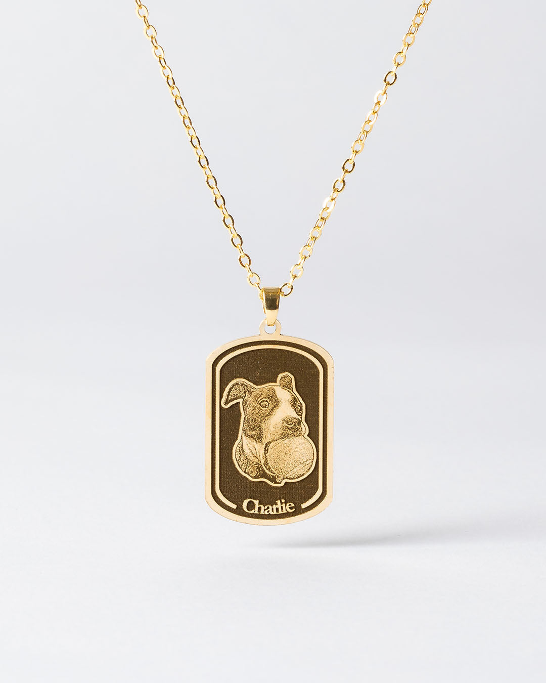 Colar Dogtag