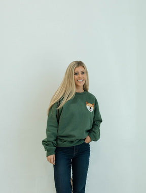 Moletom Bordado Personalizado | Verde Alpino
