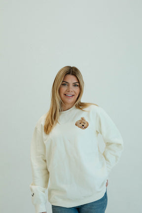 Moletom Bordado Personalizado | Marfim
