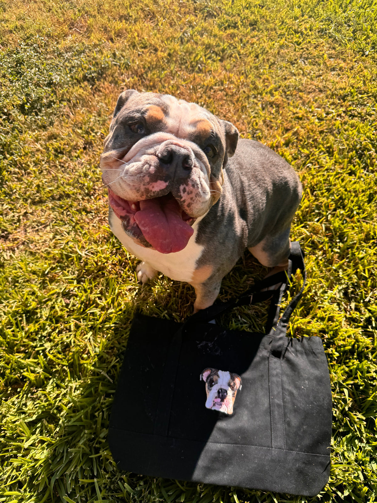 A Tote Preta Personalizada Bordada