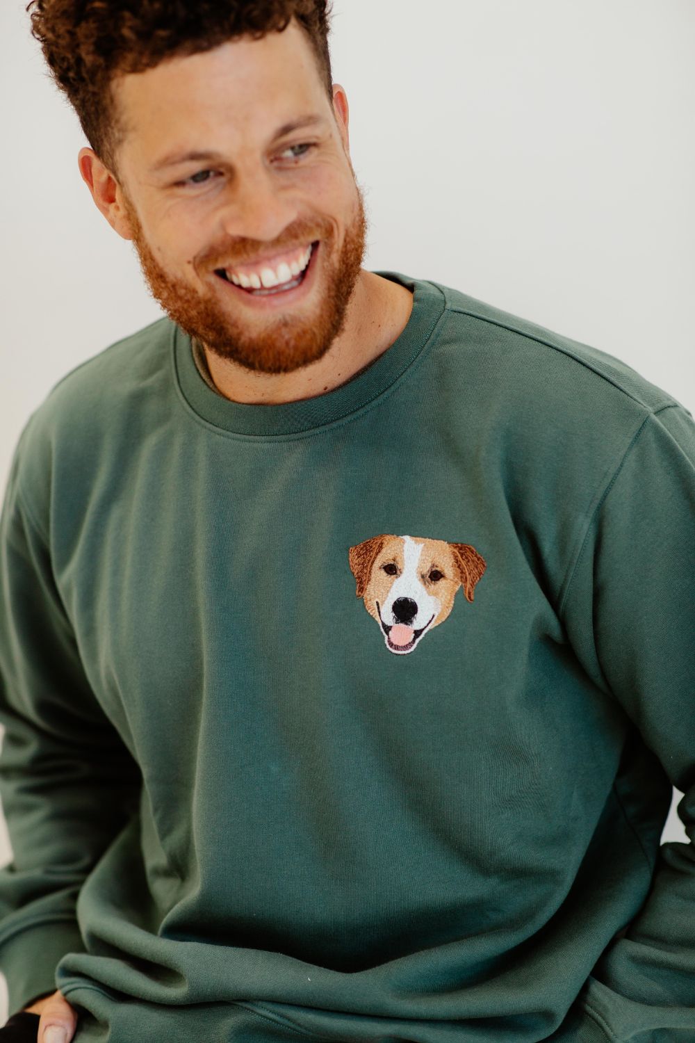 O Moletom Personalizado com Retrato Bordado de Animais de Estimação