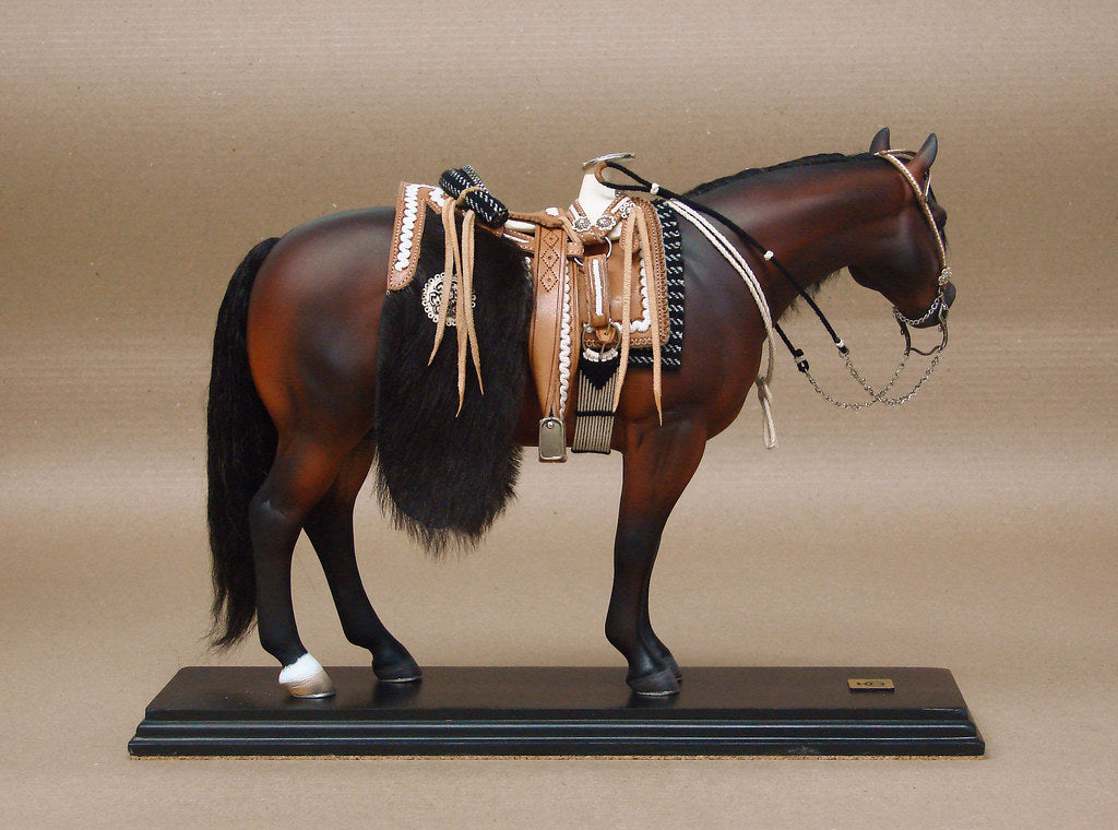 Escultura Cavalo Equipado