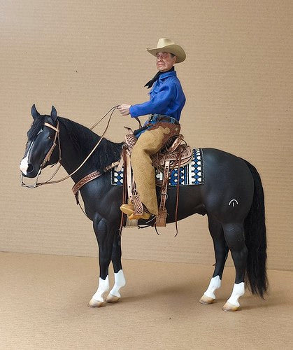 Escultura  Cavalo + Personagem