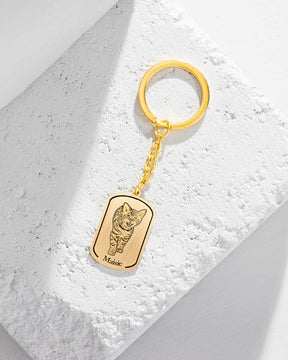 Chaveiro Dogtag