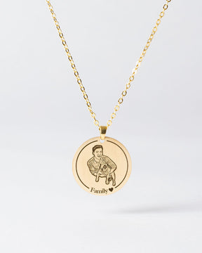 Colar de Medalhão