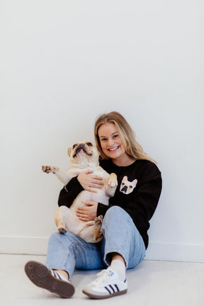 O Moletom Personalizado com Retrato Bordado de Animais de Estimação