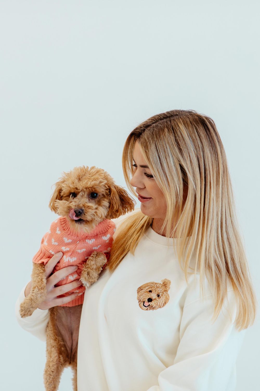 O Moletom Personalizado com Retrato Bordado de Animais de Estimação